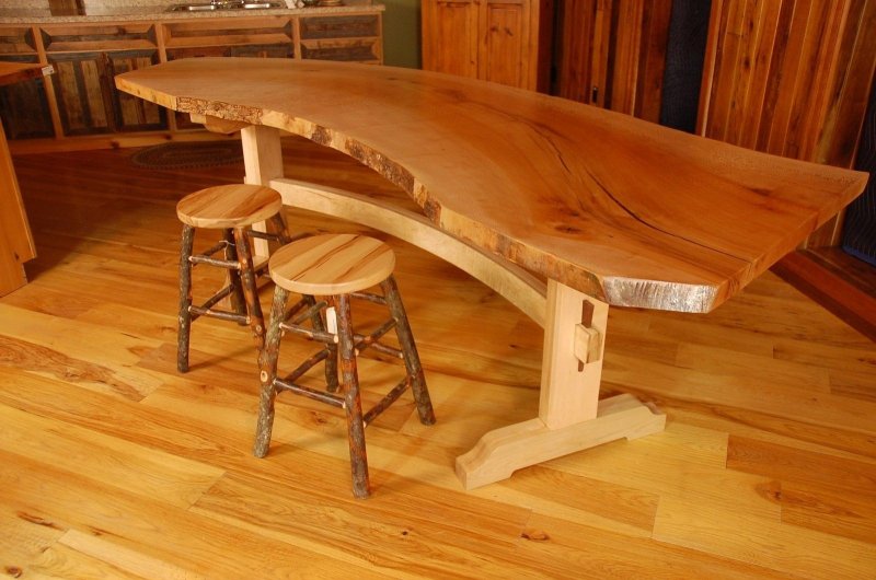 Wood table