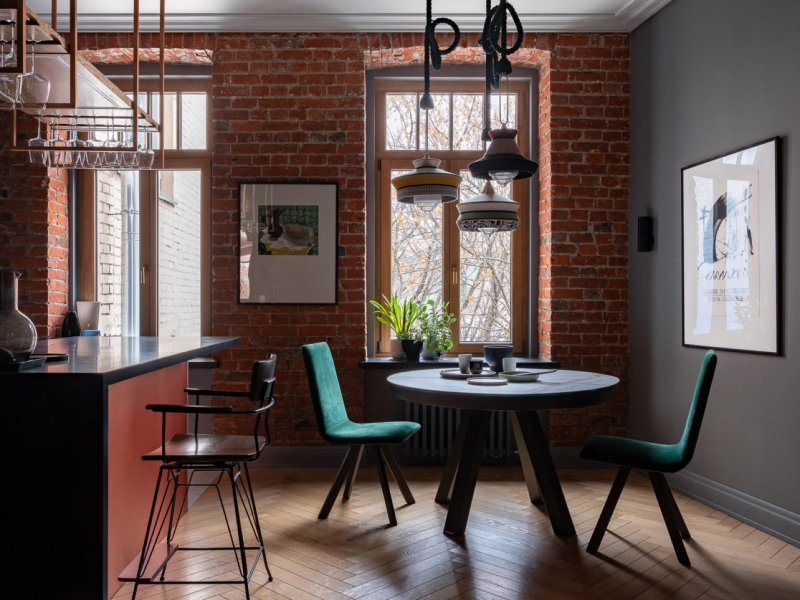 Loft style kitchen