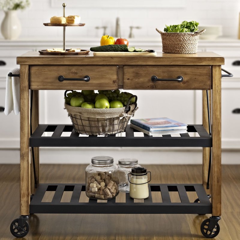 Serving IKEA cart