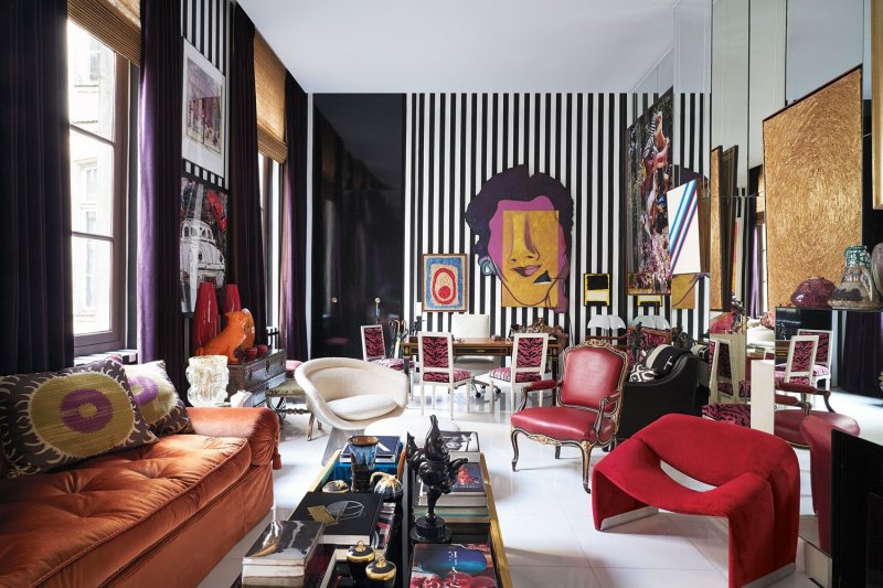 Style Pop art in the interior