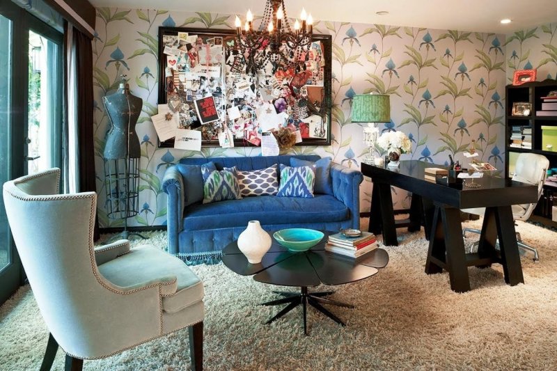 Eclectic style in the interior