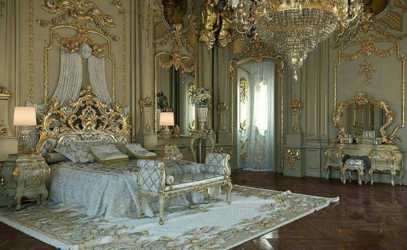 Rococo Baroque style in the interior