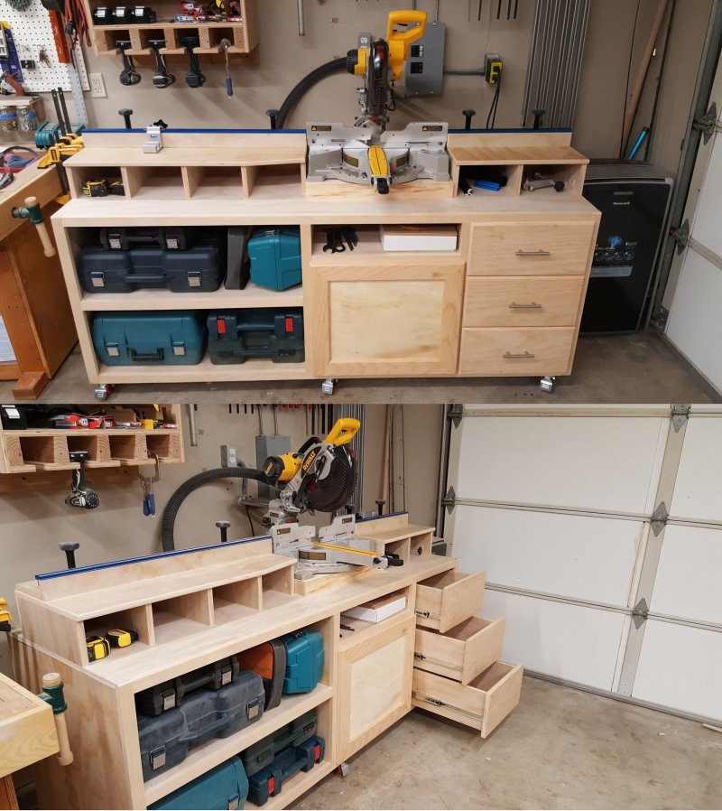 Garage workbench