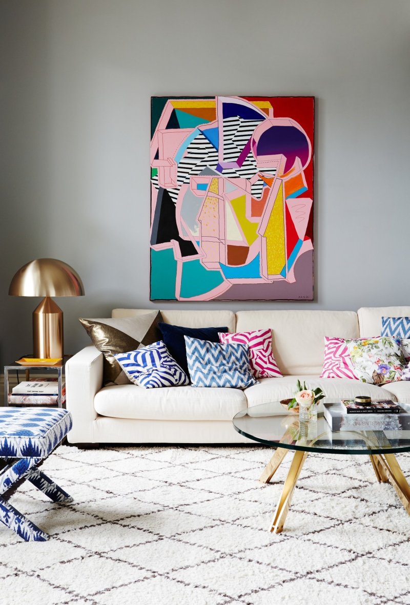 Pop art in the interior