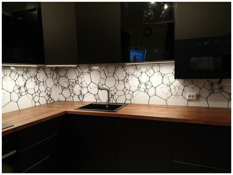 Wall panel for kitchen