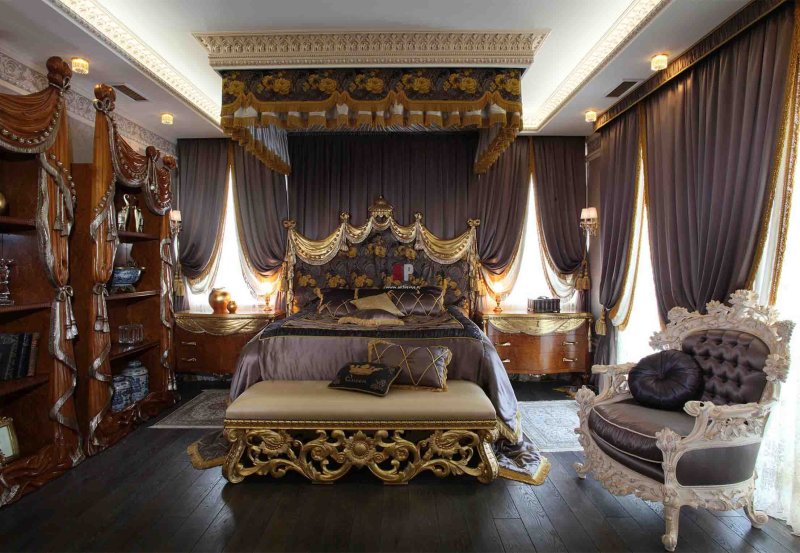 Baroque bedroom design