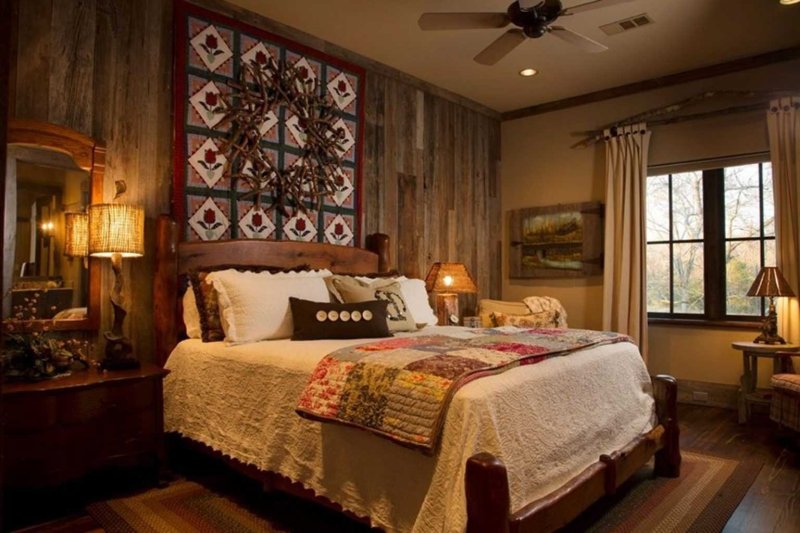 Country style bedroom