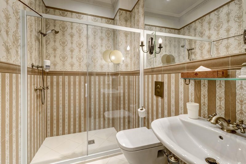 Bathroom in a classic style