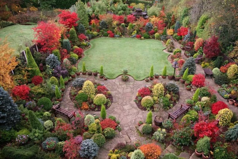 Beautiful gardens