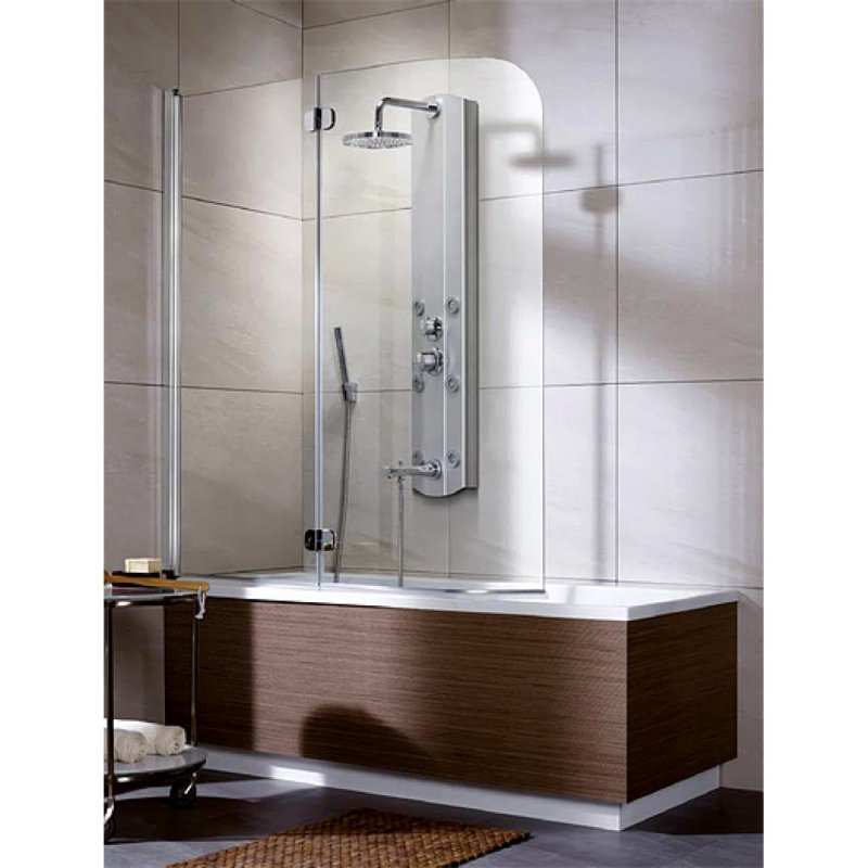 Bathroom glass curtain