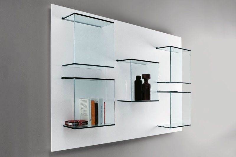 Glass shelves