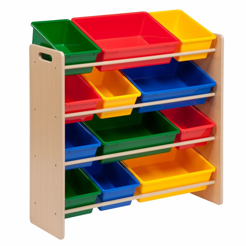 Plastic rack for toys