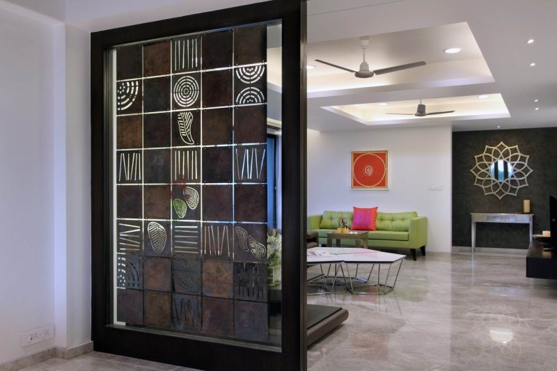 Glass block partitions