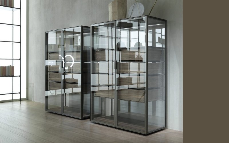 Glass cabinet showcase