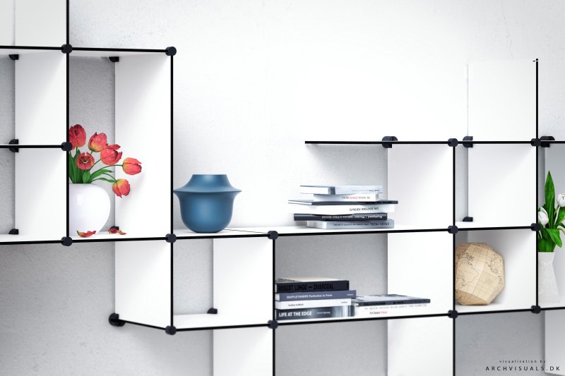 Regiment "Wall Shelf-S (BAS WL-001)" White