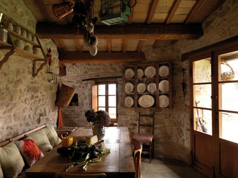 Village style in the interior