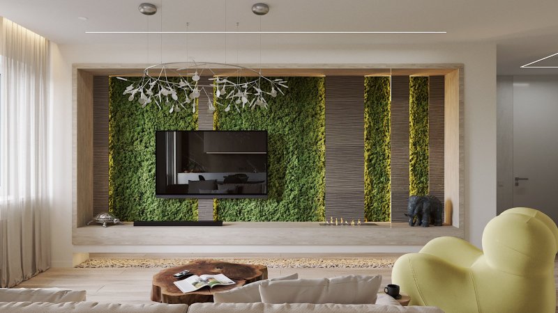 Eco style in the interior