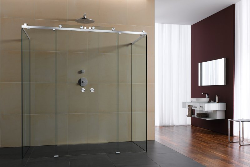 Glass showers