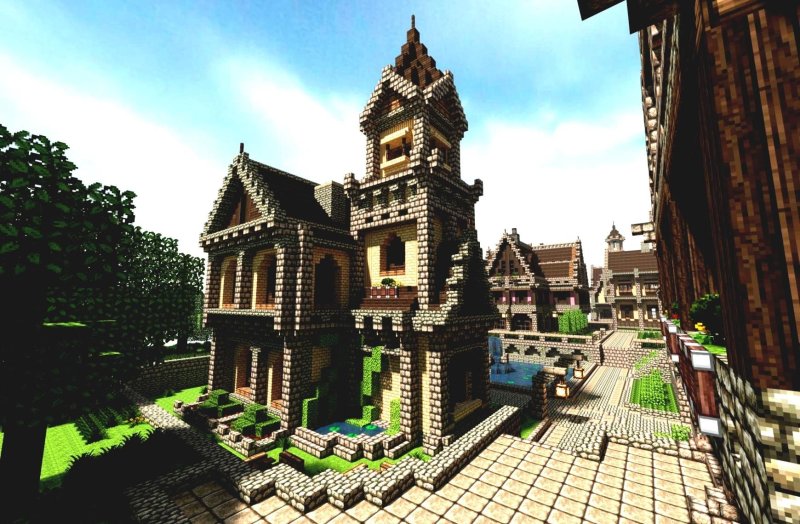 Medieval -style house minecraft