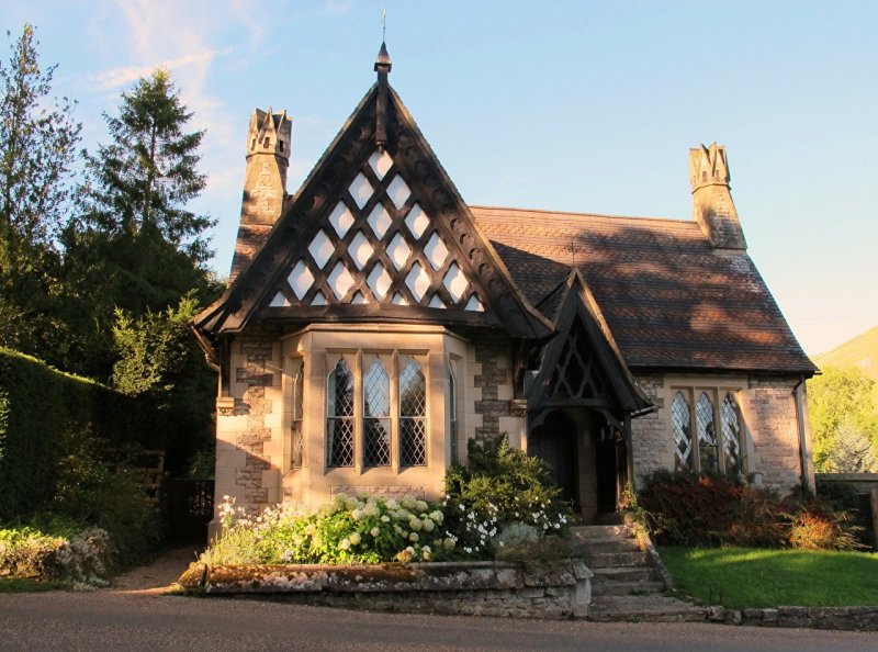 Tudor Revival Cottage Tudor style