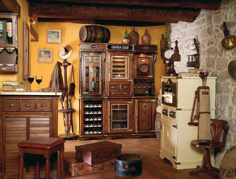 Old -style kitchen