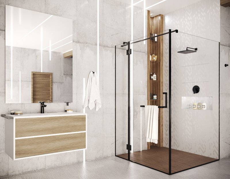 Modern shower