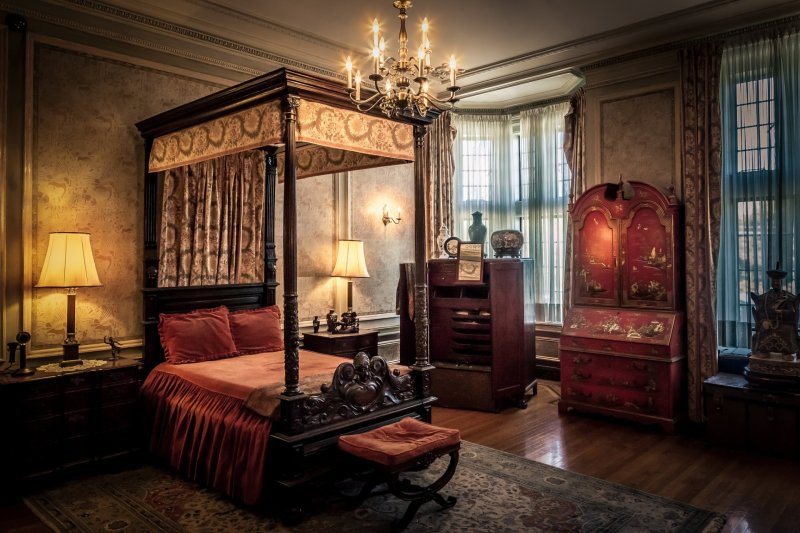 Gothic style bedroom