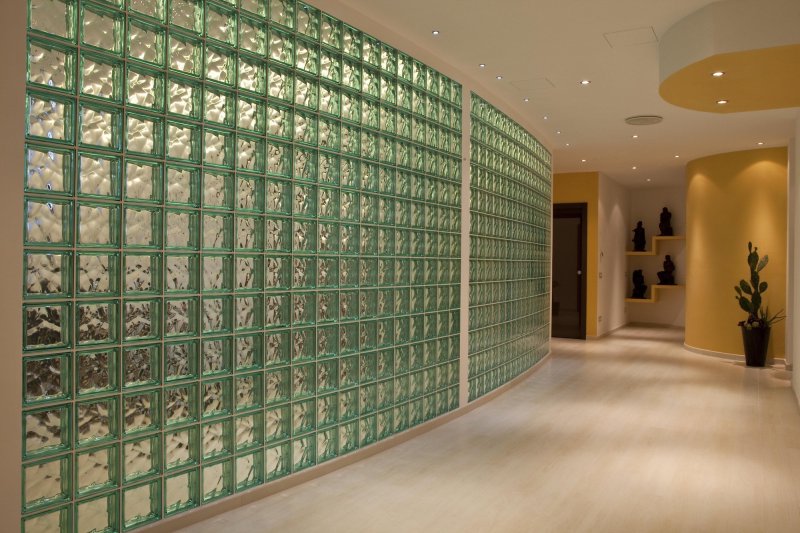 Glass blocks for walls