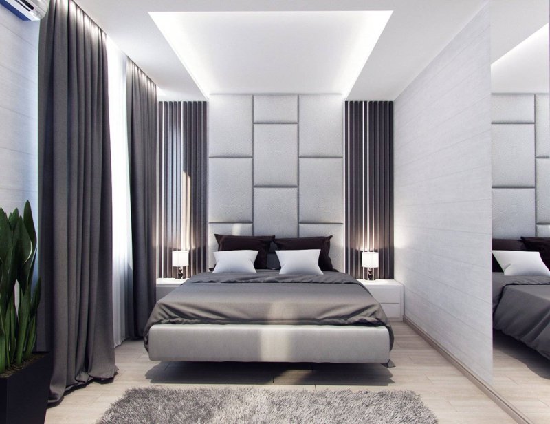 High -style bedroom