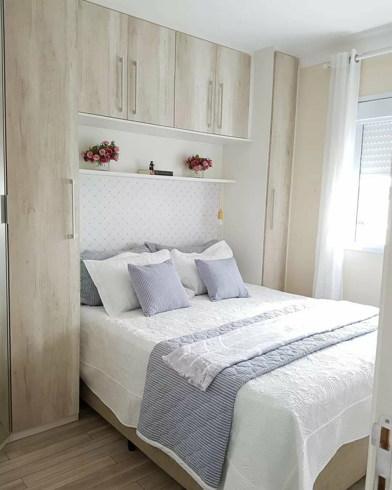 The design of a small bedroom