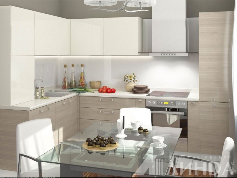 Kitchen in the modern style angular