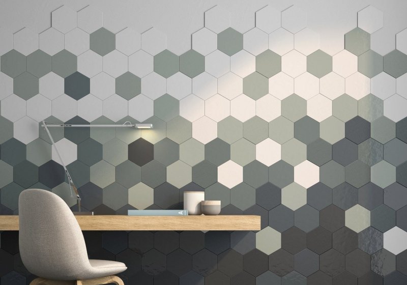 Tile is hexagonal