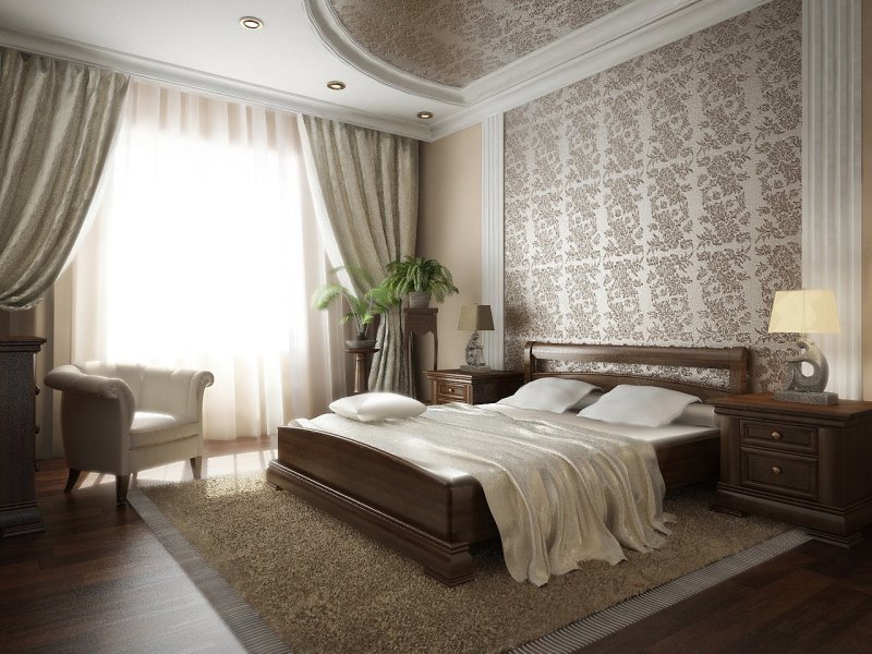 Classic -style bedroom