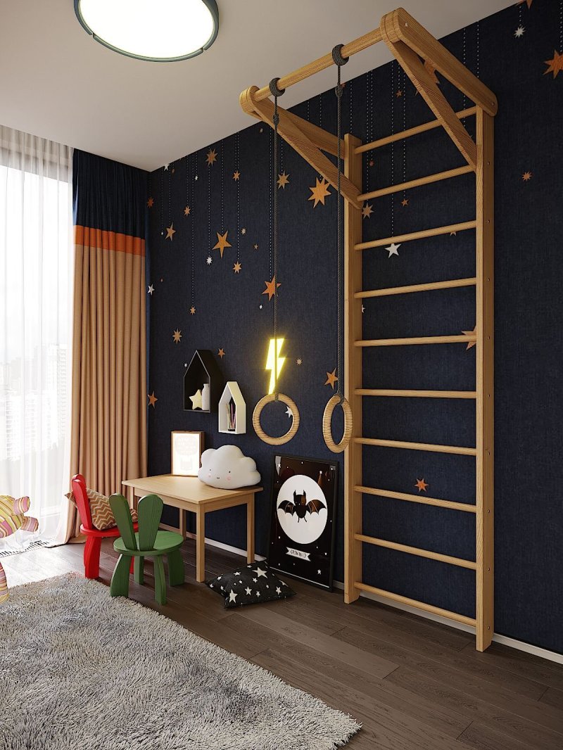 Children s room design for a boy