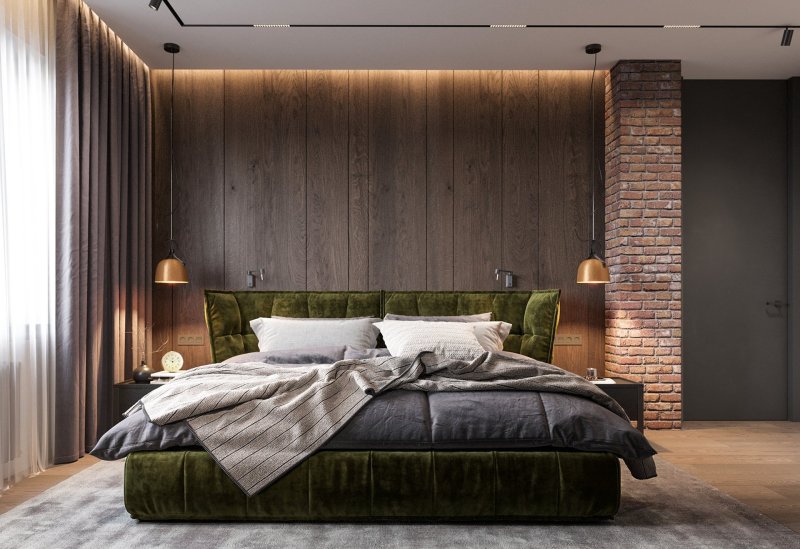 Loft -style bedroom