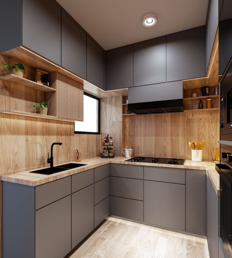 Kitchen in a modern style