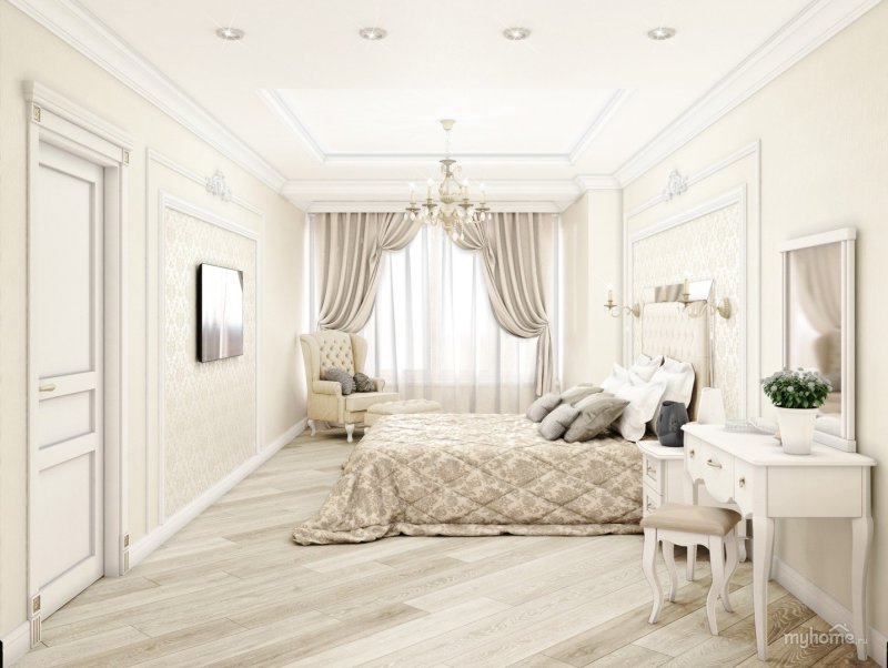 Neoclassic style bedrooms