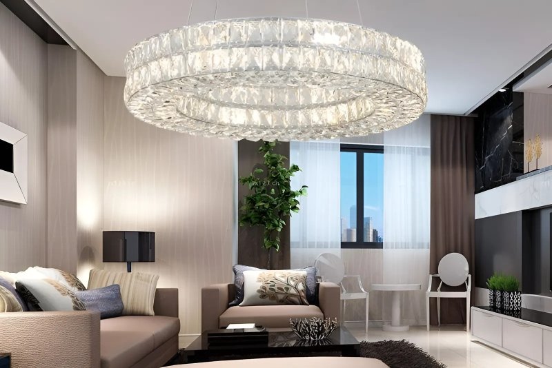 Modern crystal chandeliers