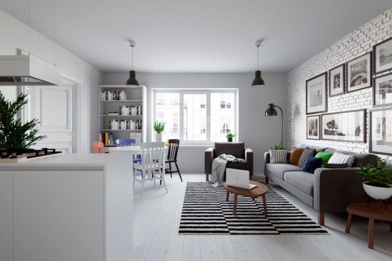 Scandinavian style in the interior