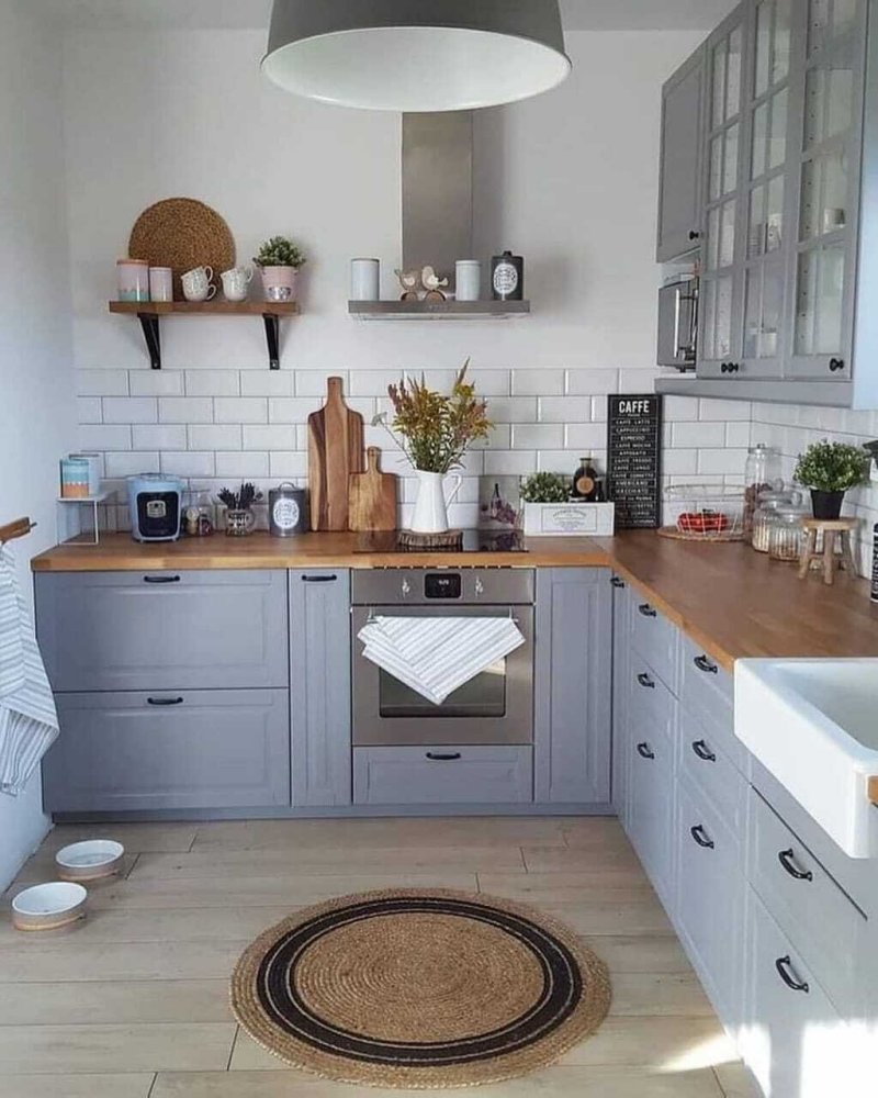 Scandinavian kitchen interior