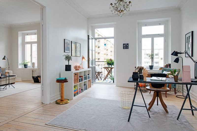 Styles in the interior of the Scandinavian style