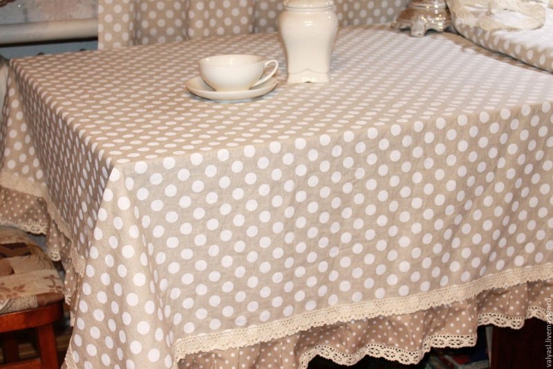 Shiny oilcloth