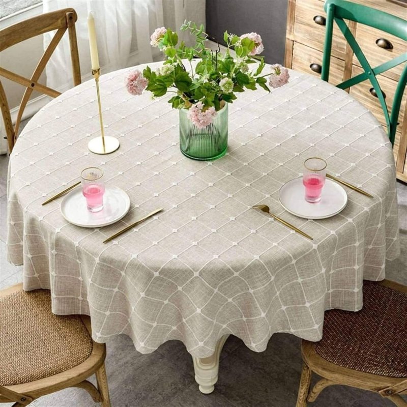 Round tablecloth