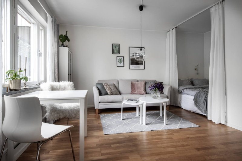 Scandinavian minimalism in the interior