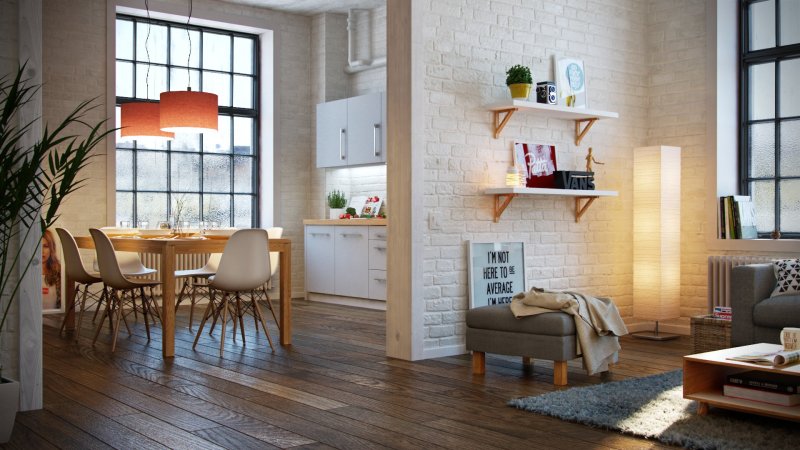 Scandinavian style in the interior