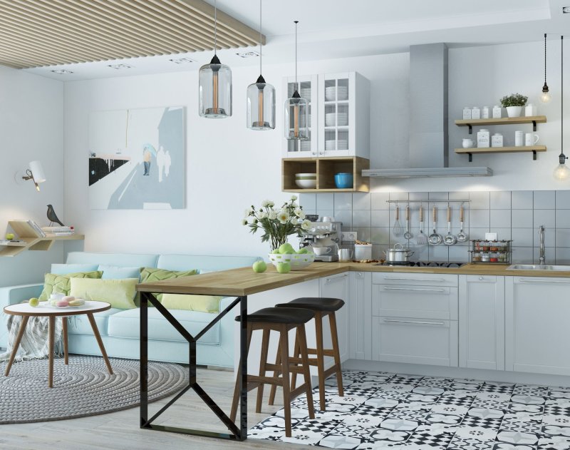 Scandinavian kitchen design