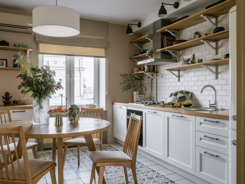 Scandinavian kitchen interior