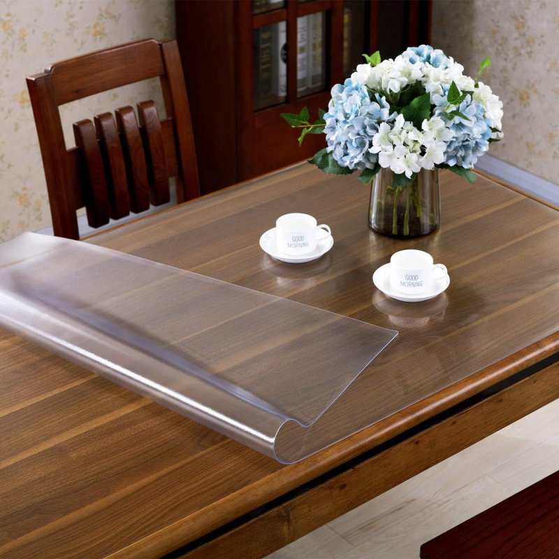 Flexible glass, tablecloth transparent Soft Glass size 120x80 cm. 113325