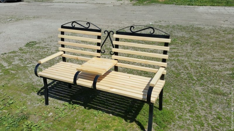 Garden bench Met. (400x1500/250)