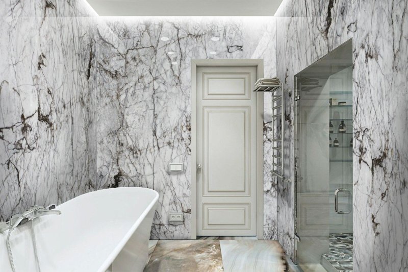 Bathroom for marble design